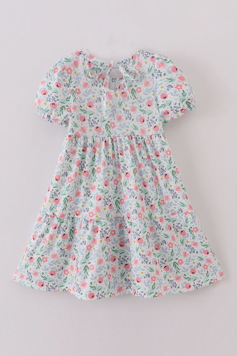 Floral print mom&me dress