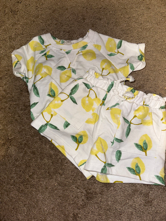 12m Lemon 2 piece