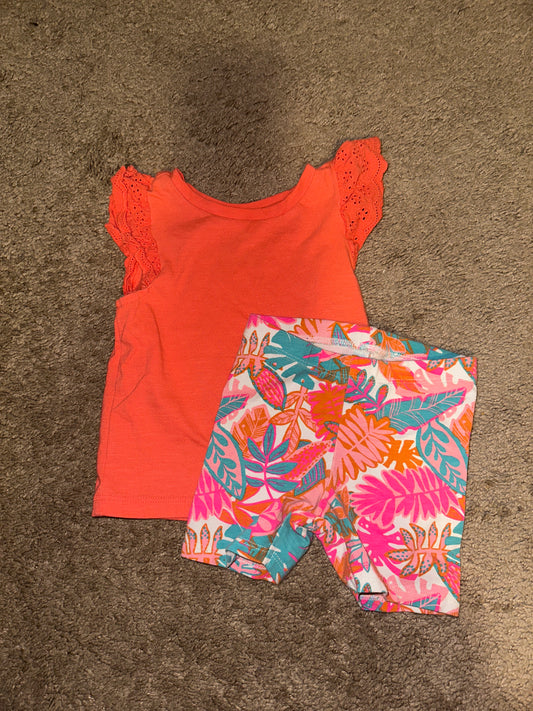 Orange 2 piece set