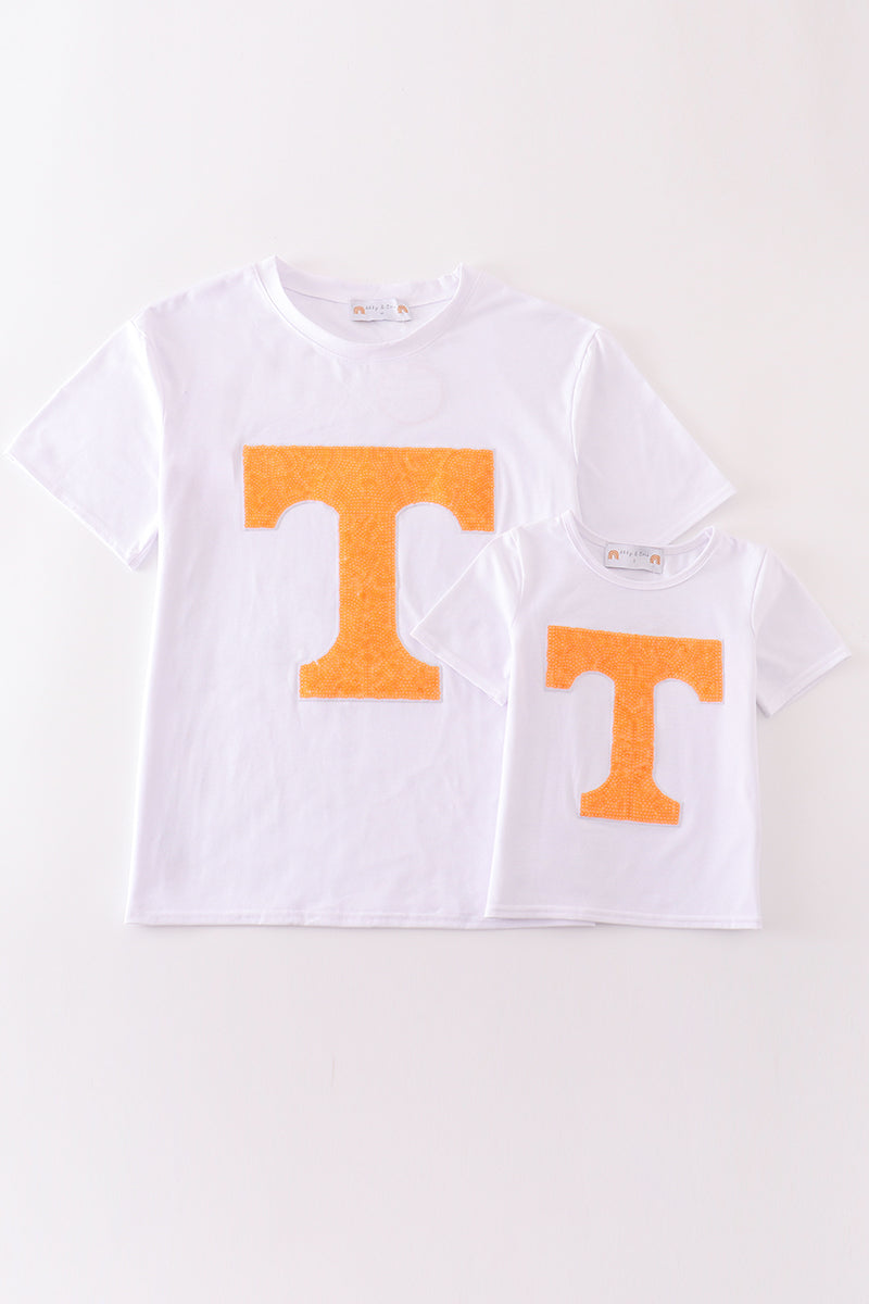 Tennessee sequin mom&me top